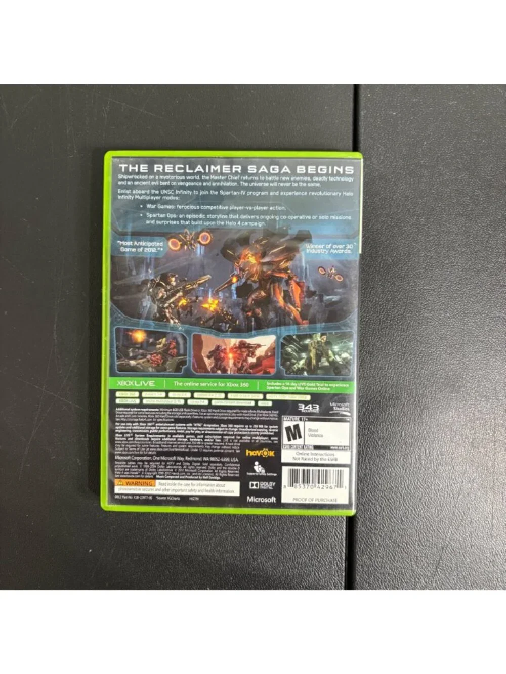 Halo 4 Xbox 360 Video Game – 2 Disc Set